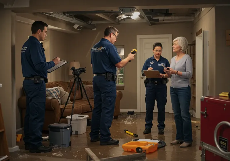 Water Damage Assessment and Insurance Documentation process in Nellysford, VA